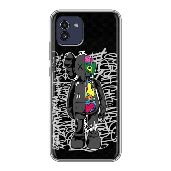 Чохол з принтом «Стиль Bearbrick» для Samsung Galaxy A03 (A035) Чохол з принтом «Стиль Bearbrick» для Samsung Galaxy A03 (A035)
