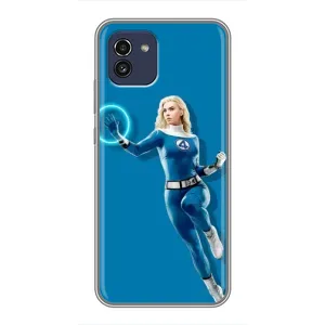 Чохол з принтом Фантастична четвірка для Samsung Galaxy A03 (A035) (Сью Сторм політ)
