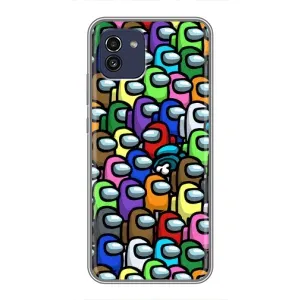 Чехол Амонг Ас для Samsung Galaxy A03 (A035) (AlphaPrint) (Убит)
