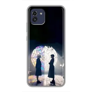 Чохли Венсдей на Samsung Galaxy A03 (A035) Уенсдей (AlphaPrint) (Венздей та Інід)