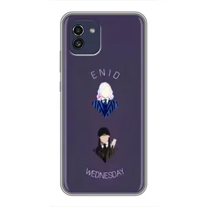Чохли Венсдей на Samsung Galaxy A03 (A035) Уенсдей (AlphaPrint) (Венздей і подруга)