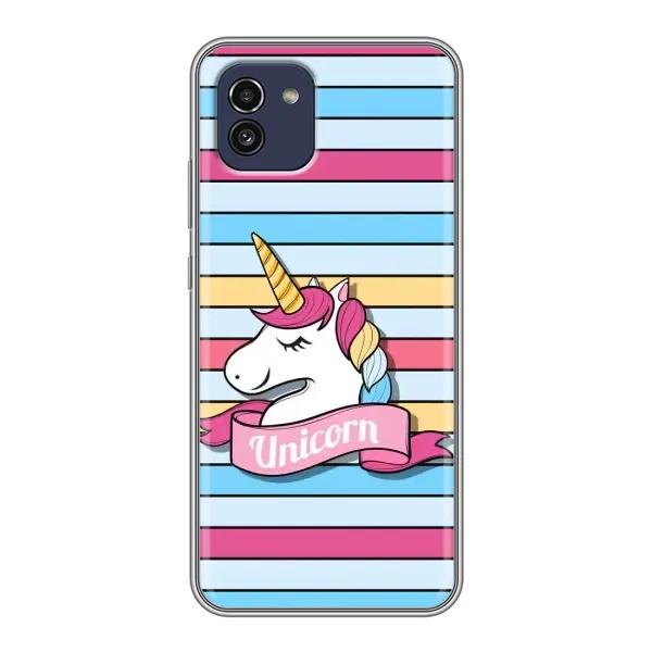 Чехол с принтом «Unicorn» для Samsung Galaxy A03 (A035) Чехол с принтом «Unicorn» для Samsung Galaxy A03 (A035)