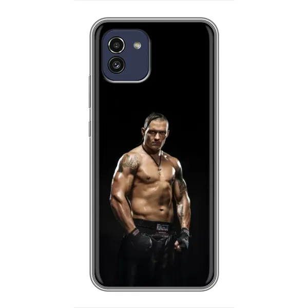 Чохол з принтом «Чемпіон Олександр Усик» для Samsung Galaxy A03 (A035) Чохол з принтом «Чемпіон Олександр Усик» для Samsung Galaxy A03 (A035)