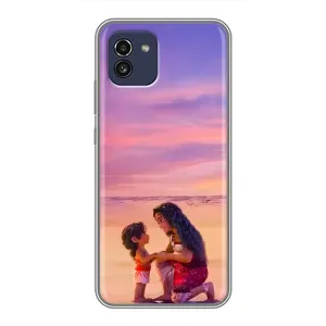 Чохол з мультфільмом Ваяна Samsung Galaxy A03 (A035) (Маленька Ваяна)