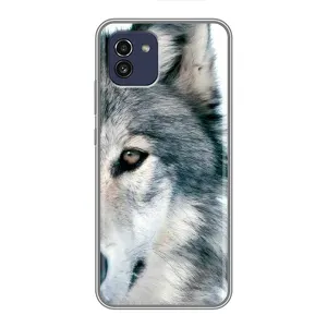 Чохли з картинкою животних Samsung Galaxy A03 (A035) (Вовк)