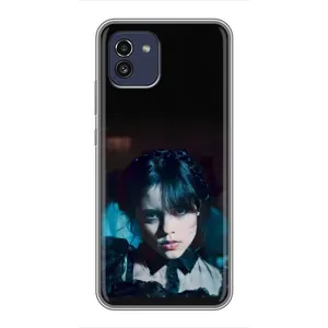 Чохли Венсдей на Samsung Galaxy A03 (A035) Уенсдей (AlphaPrint) (погляд Венздей)