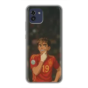 Чохол з футболістом Ламін Ямаль Samsung Galaxy A03 (A035) (Ямаль аніме)
