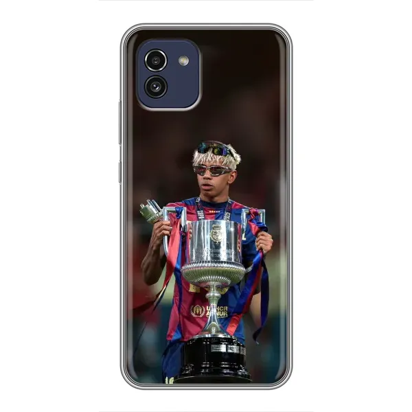 Чохол з принтом «Ямаль з кубком» для Samsung Galaxy A03 (A035) Чохол з принтом «Ямаль з кубком» для Samsung Galaxy A03 (A035)