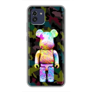 Чохли для Samsung Galaxy A03 (A035) - Bearbrick Louis Vuitton (PREMIUMPrint) (Яскравий Bearbrick)