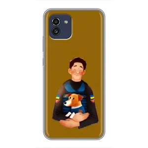Чохли з картинкою собаки Патрон для Samsung Galaxy A03 (A035) (AlphaPrint) (ЗСУ Патрон)