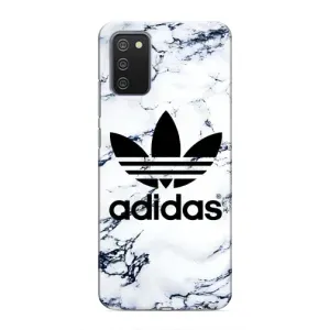 Чохли Адидас для Samsung Galaxy A03s (AlphaPrint) (Адідас на мраморі)