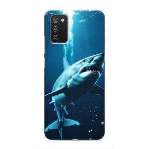 Чохол з картинкою 'Хижаки' для Samsung Galaxy A03s (Акула під водою)