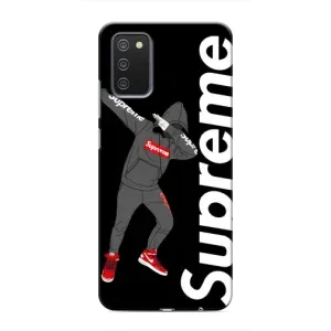 Чехол для Samsung Galaxy A03s с картинкой Supreme (AlphaPrint) (Деб Суприм)