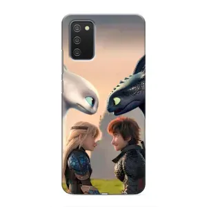 Чохол як приборкати дракона на Samsung Galaxy A03s (Гикавка і Астрід)