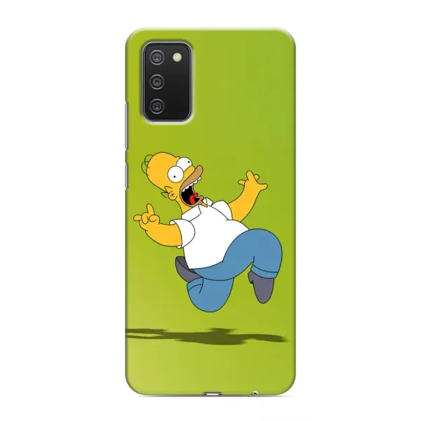 Чехол с принтом «Гомер Симпсон» для Samsung Galaxy A03s