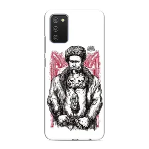 Чехлы для Samsung Galaxy A03s с принтом Тараса Шевченко (AlphaPrint) (Козак Шевченко)