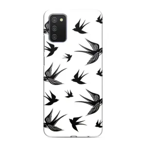 Чохол з пташками на Samsung Galaxy A03s (VPrint) (Ластівки)