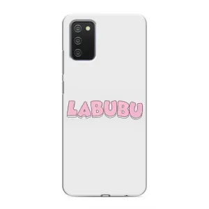 Чохол з Лабубу на Samsung Galaxy A03s (Лого Лабубу)
