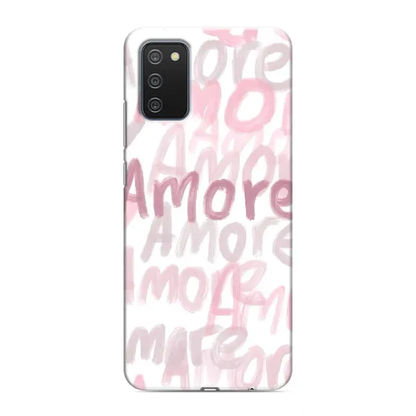 Чехол с принтом «Аморе любовь» для Samsung Galaxy A03s Чехол с принтом «Аморе любовь» для Samsung Galaxy A03s