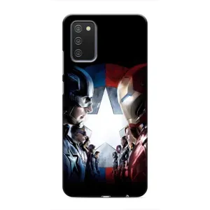 Чехлы с героями Марвел Samsung Galaxy A03s (VPrint) (Марвел стайл)