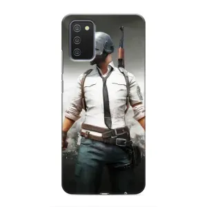 Чехол PUBG для Самсунг А03с (AlphaPrint)