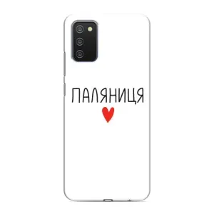 Чехлы Доброго вечора, ми за України для Самсунг А03с (AlphaPrint) (Паляниця)