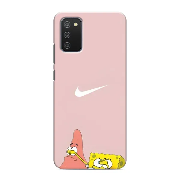 Чехол с принтом «Патрик и Губка» для Samsung Galaxy A03s Чехол с принтом «Патрик и Губка» для Samsung Galaxy A03s
