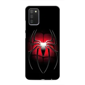 Чохол з людиною павуком для Samsung Galaxy A03s - (AlphaPrint) (Паук марвел)
