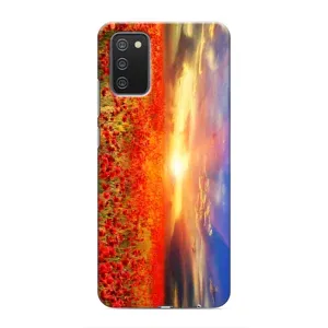 Чохол з картинкою (Стильні) Самсунг Гелексі А03с - (AlphaPrint) (Поле тюльпанів)