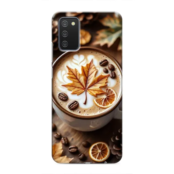 Чехол с принтом «Пряный кофе» для Samsung Galaxy A03s Чехол с принтом «Пряный кофе» для Samsung Galaxy A03s