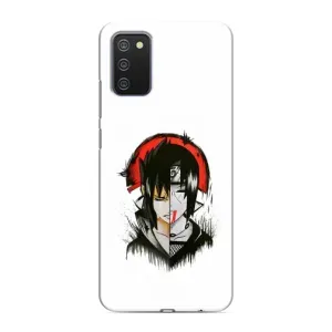 Чехлы на тему: Итачи Учиха для Samsung Galaxy A03s (AlphaPrint) (разный Итачи)