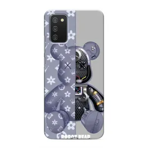 Круті Чохли Луі Віттон для Samsung Galaxy A03s (AlphaPrint) (Робот Медведик)