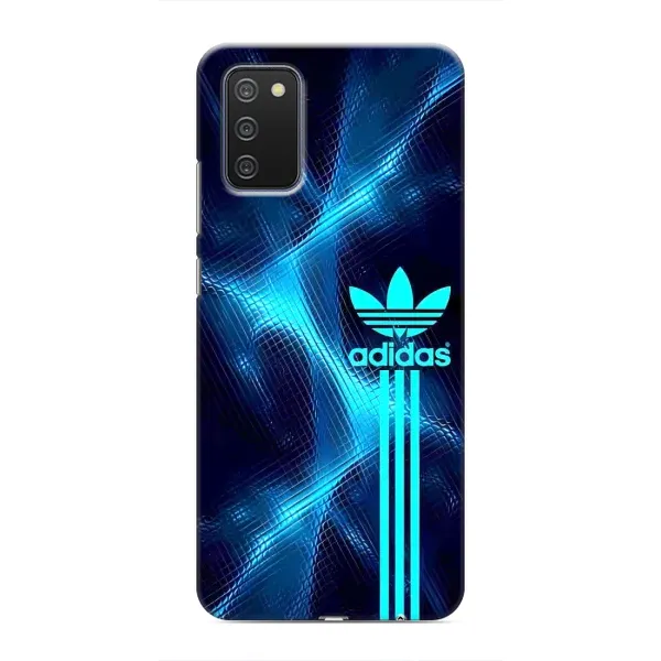 Чехол с принтом «Синий Адидас» для Samsung Galaxy A03s