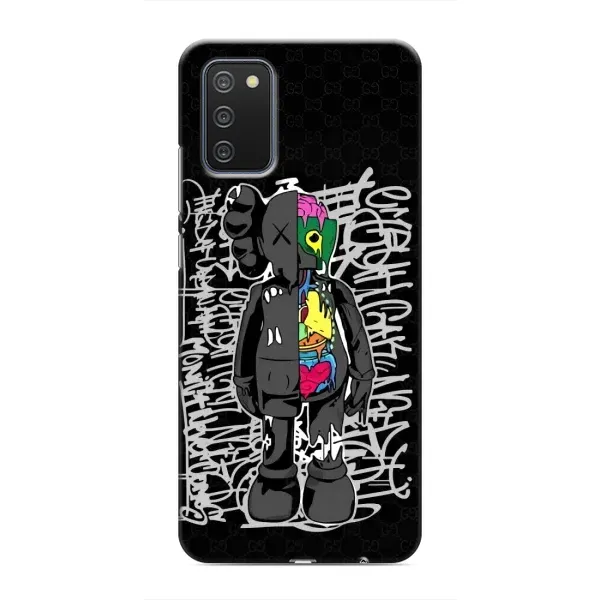 Чехол с принтом «Стиль Bearbrick» для Samsung Galaxy A03s