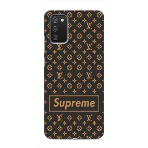 Чехол для Samsung Galaxy A03s с картинкой Supreme (AlphaPrint) (Supreme LV)