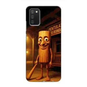 Чехол с мемом Тралалело тралала на Samsung Galaxy A03s (Тунг тунг сахур)