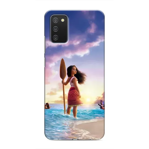 Чехол с принтом «Моана с веслом» для Samsung Galaxy A03s Чехол с принтом «Моана с веслом» для Samsung Galaxy A03s