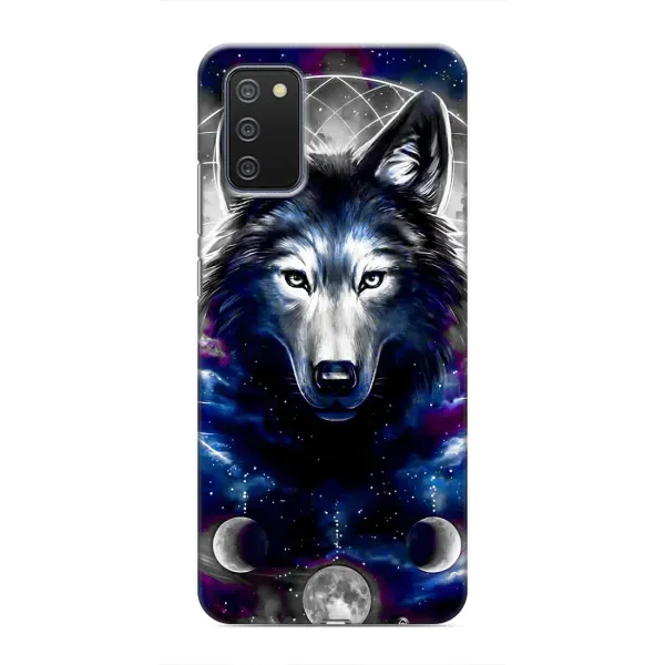 Чехол с принтом «Волк» для Samsung Galaxy A03s