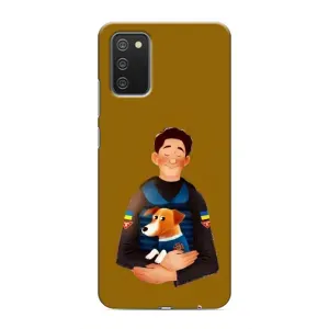 Чехлы с картинкой собаки Патрон для Samsung Galaxy A03s (AlphaPrint) (ЗСУ Патрон)