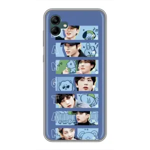 Чохли BTS для Samsung Galaxy A04 (AlphaPrint) (Bangtan)
