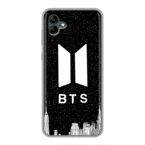 Чохли BTS для Samsung Galaxy A04 (AlphaPrint) (БТС Лого)