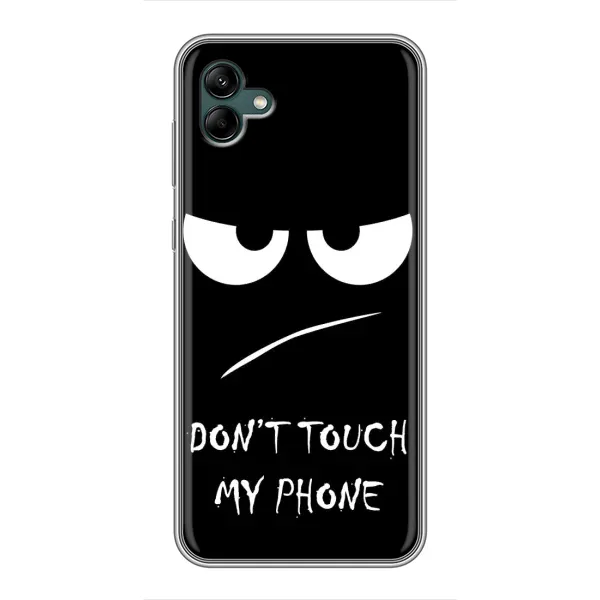 Чохол з принтом «Dont Touch» для Samsung Galaxy A04