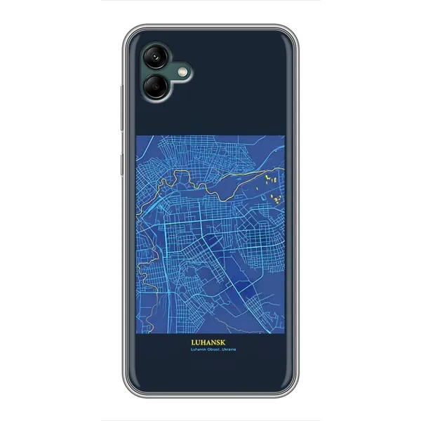 Чохол з принтом «Луганськ» для Samsung Galaxy A04