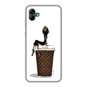 Чохли Луі Вітон для Samsung Galaxy A04 (AlphaPrint - LOUIS VUITTON) (кава LOUIS VUITTON)