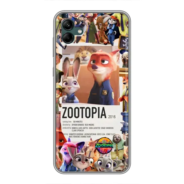 Чехол с принтом «Постер Зверополис» для Samsung Galaxy A04 Чехол с принтом «Постер Зверополис» для Samsung Galaxy A04