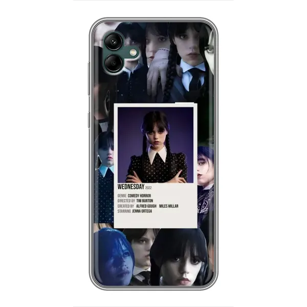 Чехол с принтом «коллаж Уэнздей» для Samsung Galaxy A04 Чехол с принтом «коллаж Уэнздей» для Samsung Galaxy A04