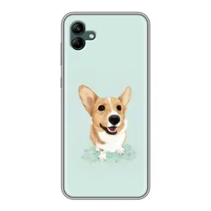 Чохли з собаками для Samsung Galaxy A04 (VPrint) (Коргі)