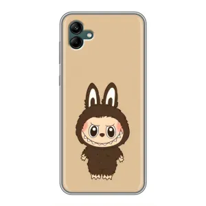 Чохол з Лабубу на Samsung Galaxy A04 (Bored Ape в червоному)