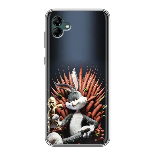Чехол с принтом «Король Кролик» для Samsung Galaxy A04 Чехол с принтом «Король Кролик» для Samsung Galaxy A04