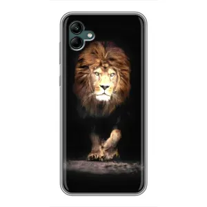 Чохол з картинкою ЛЕВ для Samsung Galaxy A04 (VPrint) (Лев)